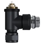 Набор термостатический угловой Royal Thermo Design Pro 15мм М30х1,5 (Черный) 5