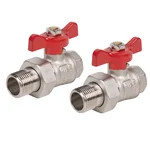 Набор для подключения радиатора Royal Thermo, прямой, 1/2" 2