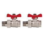 Набор для подключения радиатора Royal Thermo, прямой, 1/2" 3