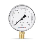 Манометр VARMEGA радиальный 100 мм, 10 бар, 1/2", VMMT10-101004 1