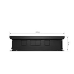 Конвектор внутрипольный Royal Thermo ATRIUM-110/400/2600-DG-U-NA 3