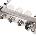 Коллектор Royal Thermo нерж. в сборе универсальный 1" ВР-3/4" НР с автомат. воздухоотвод-ми 3 вых. 7