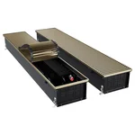 Конвектор внутрипольный Royal Thermo ATRIUM TURBO-150/250/3000-DG-U-AU 1