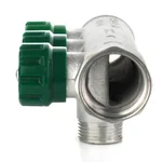 Коллектор модульный ELSEN 1" 4х3/4" ЕК TIN латунь 4