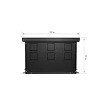 Конвектор внутрипольный Royal Thermo ATRIUM-190/300/2600-DG-U-DB 3