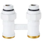 Узел нижнего подключения Royal Thermo прямой 1/2"х3/4" EK (белый) 3