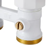 Узел нижнего подключения Royal Thermo прямой 1/2"х3/4" EK (белый) 5