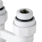 Узел нижнего подключения Royal Thermo прямой 1/2"х3/4" EK (белый) 6