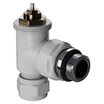 Набор термостатический угловой Royal Thermo Design Pro 15мм М30х1,5 (Белый) 3