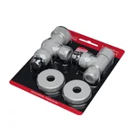 Набор термостатический осевой Royal Thermo Design Pro 15мм М30х1,5 (Белый) 8
