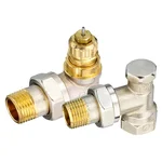 Набор термостатический для радиатора угловой ROYAL THERMO 1/2" Click 1