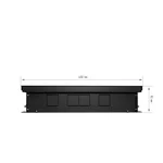 Конвектор внутрипольный Royal Thermo ATRIUM-90/400/2600-DG-U-DB 3