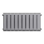 Радиатор Royal Thermo PianoForte 300 /Silver Satin - 10 секц. 3