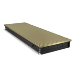 Конвектор внутрипольный Royal Thermo ATRIUM TURBO-90/400/1000-DG-U-AU 2
