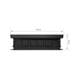 Конвектор внутрипольный Royal Thermo ATRIUM TURBO-90/300/1100-DG-U-DB 3