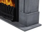 Каминокомплект Firelight: Очаг Classic EFP/P-1020LS, портал Antico Classic серый 5