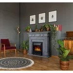 Каминокомплект Firelight: Очаг Classic EFP/P-1020LS, портал Antico Classic серый 6