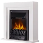 Каминокомплект:Очаг Electrolux EFP/P-1020LS,портал Simple Classic белый 2