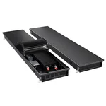 Конвектор внутрипольный Royal Thermo ATRIUM TURBO-80/300/2100-DG-U-BL 1