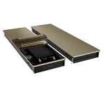 Конвектор внутрипольный Royal Thermo ATRIUM TURBO-90/400/2600-DG-U-AU 1