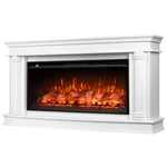 Каминокомплект: Очаг Royal Thermo Aurora RTFP/P-AR40LS, портал Olympia 42/40/36, белый 1