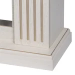 Каминокомплект: Очаг Electrolux EFP/P-4220LS, портал Siena 42/40/36, сл. кость с зол. патиной 5