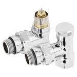 Набор термостатический для радиатора угловой ROYAL THERMO Design 1/2" Click (Хром) 1
