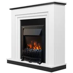 Каминокомплект:Очаг Electrolux Classic EFP/P-1020LS, портал Grado Classic белый, черный 1