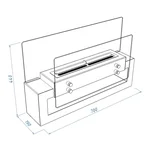 Биокамин Royal Thermo RTBFP-W700TG Taiga 7