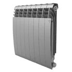 Радиатор алюминиевый Royal Thermo Biliner Alum 500 Silver Satin - 8 секц. 1