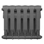 Радиатор Royal Thermo BiLiner 350 /Silver Satin - 6 секц. 3
