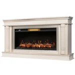 Каминокомплект: Очаг Royal Thermo Aurora RTFP/P-AR40LS, портал Olympia 42/40/36, сл. кость с зол. па 1