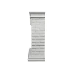 Портал Firelight Bricks 25 камень белый, белая эмаль 4