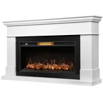 Каминокомплект: Очаг Royal Thermo Aurora RTFP/P-AR40LS, портал California 42/40/36, белый 1