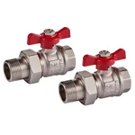 Набор для подключения радиатора Royal Thermo, прямой, 3/4" 1