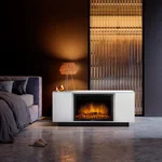 Портал Firelight Como 30 белый, черный, р/в 7