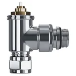 Набор термостатический угловой Royal Thermo Design Pro 15мм М30х1,5 (Хром) 5