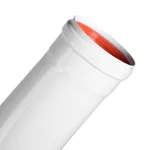 Удлинитель коаксиального дымохода раструбн. Royal Thermo 60/100, 1000 мм 3