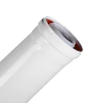 Удлинитель коаксиального дымохода раструбн. Royal Thermo 60/100, 1000 мм 4