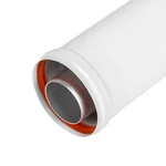 Удлинитель коаксиального дымохода раструбн. Royal Thermo 60/100, 250 мм 3