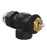 Набор термостатический осевой Royal Thermo Design 1/2"М30х1,5 (Черный) 3