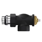 Набор термостатический осевой Royal Thermo Design 1/2"М30х1,5 (Черный) 5