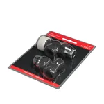 Набор термостатический осевой Royal Thermo Design 1/2"М30х1,5 (Черный) 7
