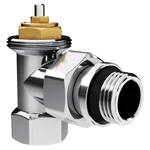 Набор термостатический угловой Royal Thermo Design 1/2"М30х1,5 (Хром) 3