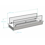 Биокамин Royal Thermo RTBFP-P600XS Modul 5