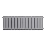 Радиатор Royal Thermo PianoForte 300 /Silver Satin - 14 секц. 3