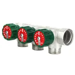 Коллектор модульный ELSEN 3/4" 3х3/4" ЕК TIN латунь 1