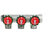 Коллектор модульный ELSEN 3/4" 3х3/4" ЕК TIN латунь 2