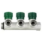 Коллектор модульный ELSEN 3/4" 3х3/4" ЕК TIN латунь 3