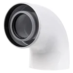 Отвод коаксиальный Royal Thermo 60/100, 90 гр. M/F для конденсационных котлов 1